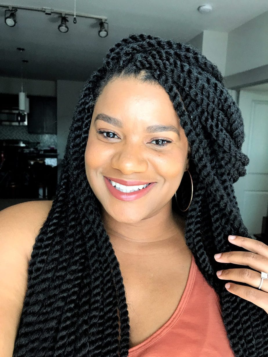 How To Install Crochet Braids By Yourself At Home In Only 4