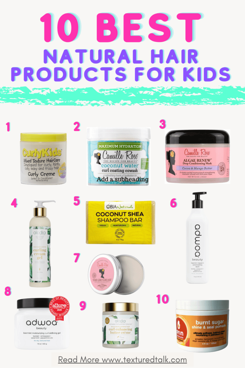 The Best Kids Natural Hair Products of 2024 | Textured Talk
